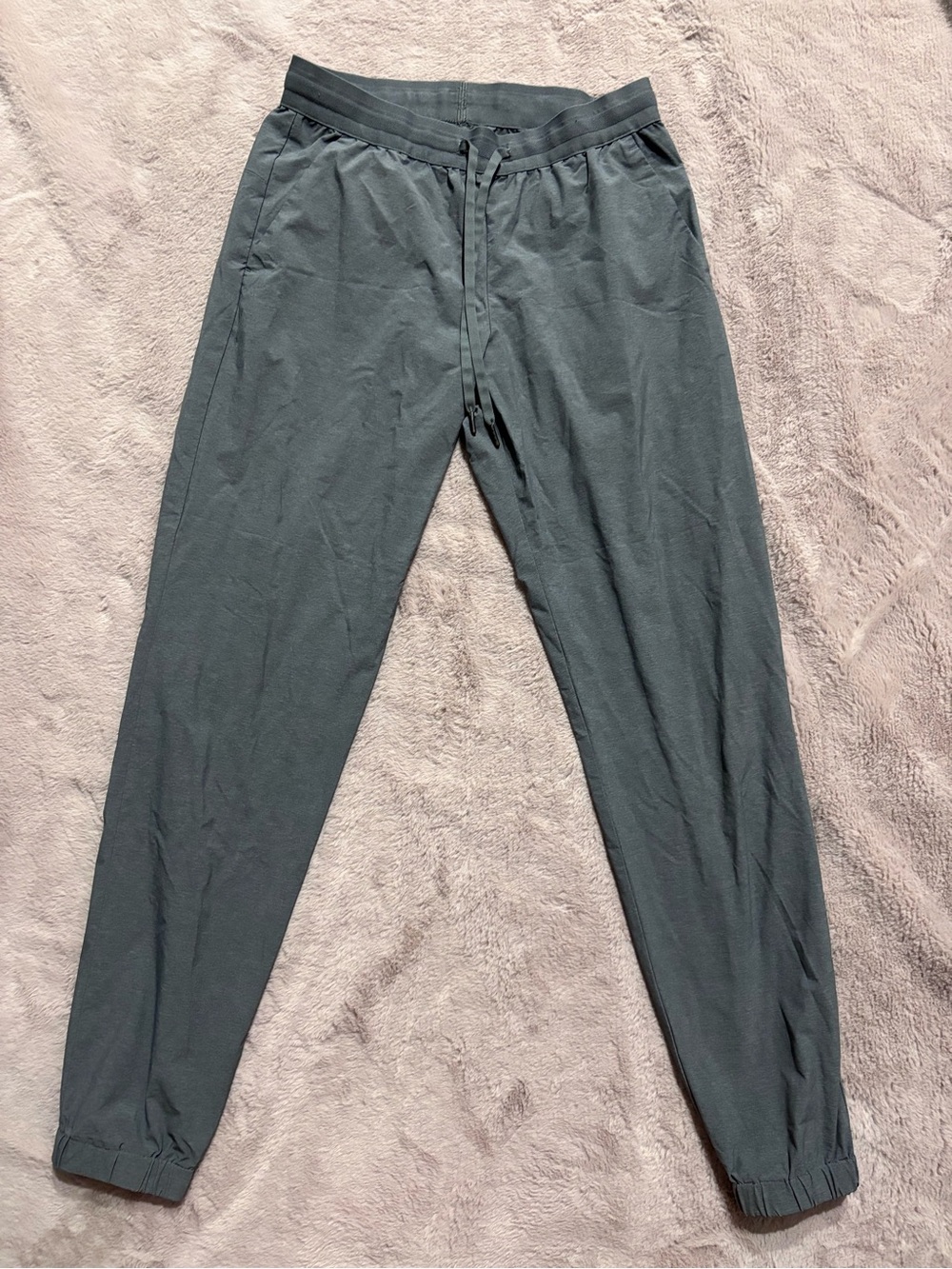Women’s Casual Drawstring Jogger Pants - Dark Gray